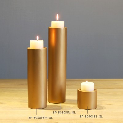 wedding Centerpieces Luxury Polyresin Glass Candle Holders for Home Decor Weddings